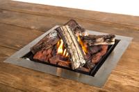 Cocoon losse inbouwbrander vierkant - thumbnail