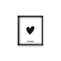 Vtwonen Photo frame wood black 30x35x4cm - thumbnail