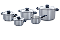 Karaat+ pannenset 5-delig - thumbnail