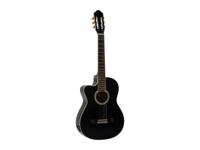 DIMAVERY CN-600L Classical Guitar, black - thumbnail