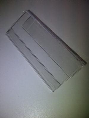 Kaarthouder voor broodkorf 39x95 mm