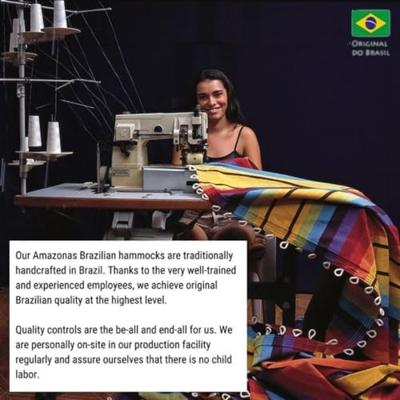 Amazonas Artista Sand hangstoel