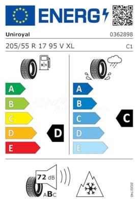 UNIROYAL vierseizoenenbanden "allseason expert 2". tires gj 205/55r17 95v uni all season expert2 xl - thumbnail