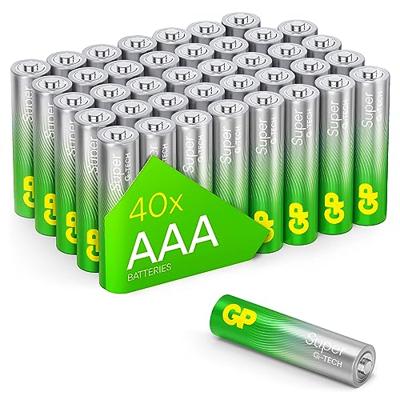 GP Batterijen Super Micro (AAA), alkaline-mangaan, 1,5 V, 40 stuks
