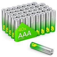 GP Batterijen Super Micro (AAA), alkaline-mangaan, 1,5 V, 40 stuks - thumbnail