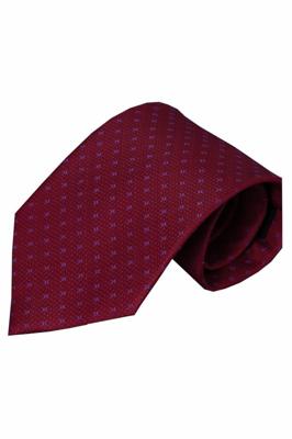 Rode zijden stropdas Olivetti 01