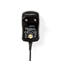 Nedis Universele AC-voedingsadapter | 3/4,5/5/6/7,5/9/12 V DC | 600 MA - thumbnail