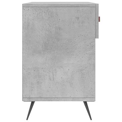 VidaXL Schoenenbank 102x35x55 cm bewerkt hout betongrijs VidaXL Schoenenbank 102x35x55 cm bewerkt hout betongrijs