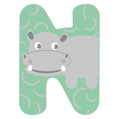Small Foot - houten dieren kinderletter - n