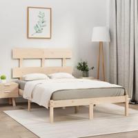 Bedframe massief hout 140x190 cm - thumbnail