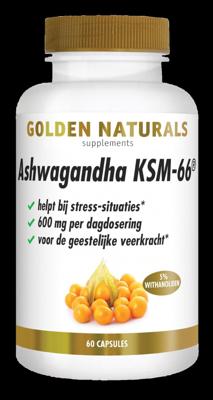 Ashwagandha KSM-66 60 Vegetarische capsules