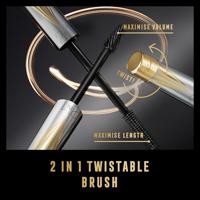 Max Factor Masterpiece 2 In 1 Lash Wow Mascara 7 ml 02 Black Brown Dames - thumbnail