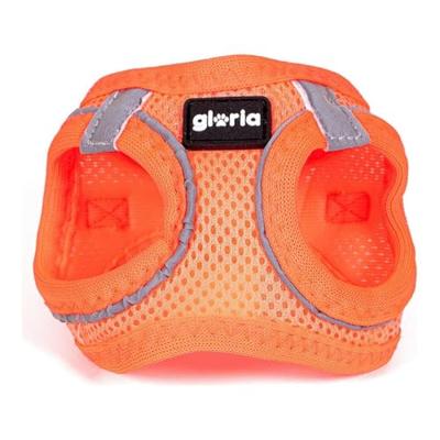 Hondentuigje Gloria Air Mesh Trek Star Verstelbaar Oranje Maat XXXS (18-20 cm)
