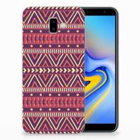 Samsung Galaxy J6 Plus (2018) TPU bumper Aztec Paars - thumbnail