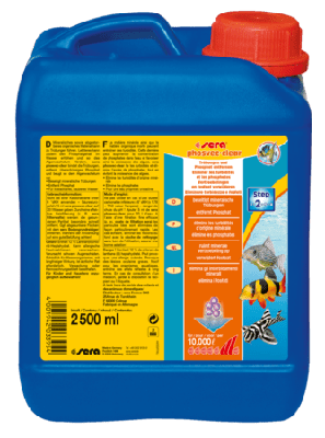 Sera phosvec·clear 2500ml - Kristalhelder Aquariumwater & Algenpreventie, Krachtige Formule