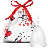 Ladycup Menstruatiecup revolution pure love maat S 1 Stuks - thumbnail
