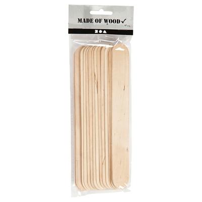 Creativ Company Houten knutselstokjes lang, 15st. (20x25mm) Creativ Company Houten knutselstokjes lang, 15st. (20x25mm)