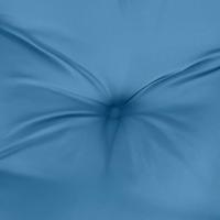 Tuinbankkussen 100x50x7 cm stof gemleerd blauw - thumbnail