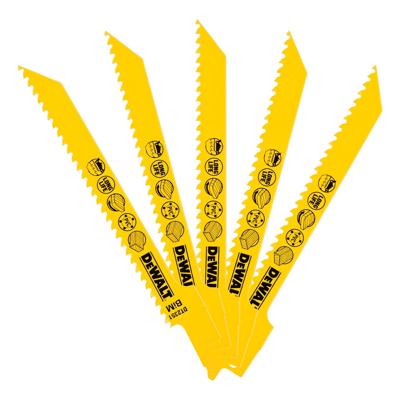 DeWalt Accessoires Reciprozaagblad BiM 152x4,2mm hout en kunststof, bochten - DT2351-QZ