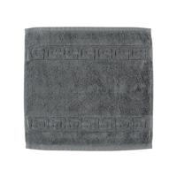 Cawö Cawö Noblesse Uni Gezichtsdoekje Antraciet - thumbnail