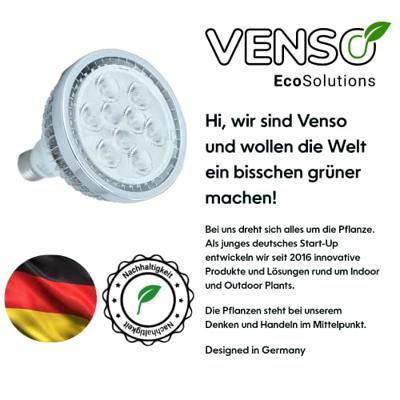 Venso Kweeklamp 130 mm 230 V E27 18 W Magenta Reflector 1 stuk(s) Venso Kweeklamp 130 mm 230 V E27 18 W Magenta Reflector 1 stuk(s)