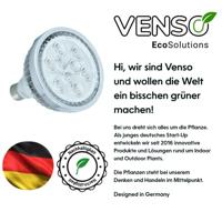 Venso Kweeklamp 130 mm 230 V E27 18 W Magenta Reflector 1 stuk(s) - thumbnail