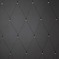 Konstsmide Lichtgordijn Buiten 40 LED Warmwit (b x h) 800 mm x 800 mm Timer, Frosted - thumbnail