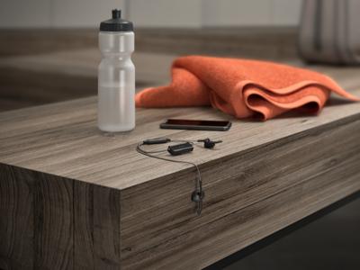 Philips TAA3206BK/00 hoofdtelefoon/headset oorhaak, In-ear USB Type-C Bluetooth Zwart