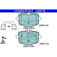 Low dust Keramische remblokken 13047027162 - thumbnail