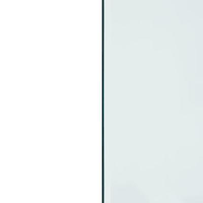 Glasplaat openhaard rechthoekig 120x50 cm