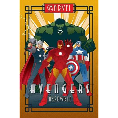 Marvel Retro Avengers Poster 61x91.5cm