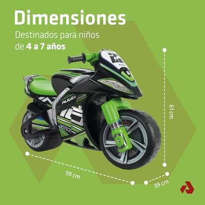 Winner loopmotor - zwart/groen