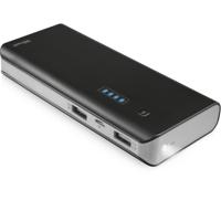 Trust Primo powerbank Zwart, Grijs Lithium-Ion (Li-Ion) 13000 mAh - thumbnail