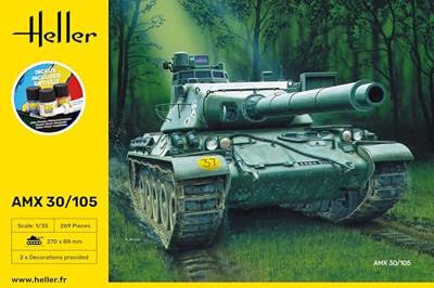 Heller 57137 STARTER KIT AMX30/105 Schaal 1:35