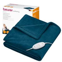 Beurer HD75OC Elektrische Warmtedeken 180x130 cm Fleece/Oceaanblauw - thumbnail