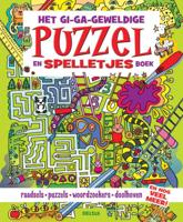 Het gi-ga-geweldige puzzel- en spelletjesboek - thumbnail