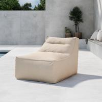 Nohr Outdoor Loungestoel / Zitzak 'Carlson' Olefin, kleur Beige - thumbnail