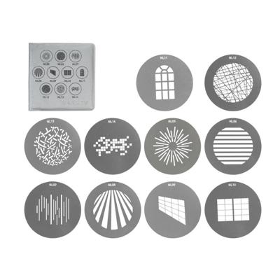 Nanlux NL Mount Projection Attachment GOBO Set 1