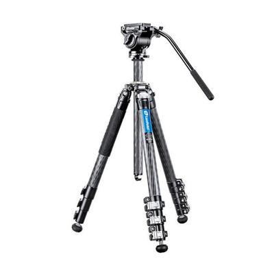Leofoto Manba LV-323C Statief + vloeistofkop BV-10