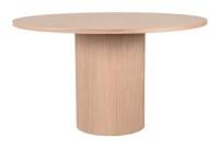 LABEL51 Eetkamertafel Oliva - Naturel - Eiken - 130 cm - Rond - thumbnail