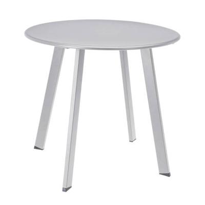 Ambiance bijzettafel rond 50x45cm grijs