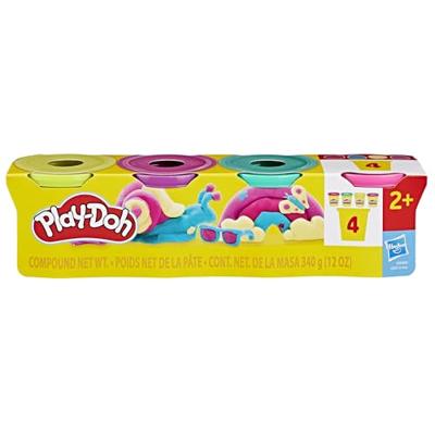 Play-Doh levendig - 4 kleipotjes