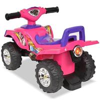 Loopquad met licht en geluid roze en paars - thumbnail