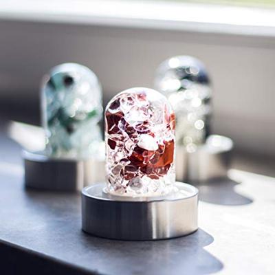 VitaJuwel ViA Edelsteen Waterfles Bergkristal, Rode Jaspis en Magnesiet - Fitness - 500 ml