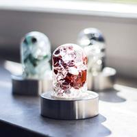 VitaJuwel ViA Edelsteen Waterfles Bergkristal, Rode Jaspis en Magnesiet - Fitness - 500 ml - thumbnail