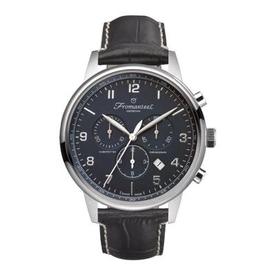 Refurbished Fromanteel Globetrotter Chrono GT-0702-001 Heren Horloge 42mm Refurbished Fromanteel Globetrotter Chrono GT-0702-001 Heren Horloge 42mm