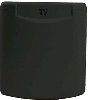 AS Schwabe 62474 Stopcontact (inbouw) IP44 Zwart