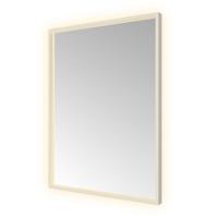 Spiegel Hotbath &MORE 80x60 cm LED-Verlichting Spiegelverwarming Rechthoek RVS - thumbnail