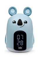 Nachtlampje-wekker - BIGBEN - Koala-vorm - LED-display, 3 melodieën, instelbare intensiteit, voeding. 230V - thumbnail