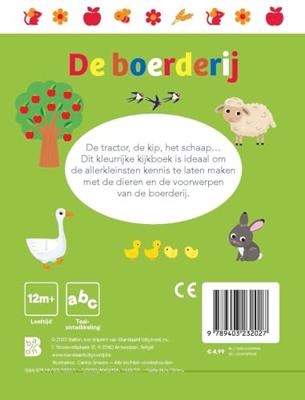Standaard Uitgeverij Mijn eerste woordjes - de boerderij 12m+ Standaard Uitgeverij Mijn eerste woordjes - de boerderij 12m+
